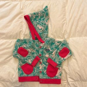 Patagonia Synchilla Fleece Swirly Top Jacket 3T